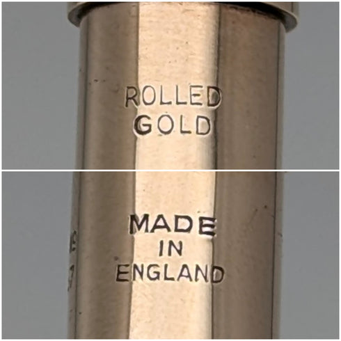 英國復古 Yard O' Red 捲金自動鉛筆(附盒子)